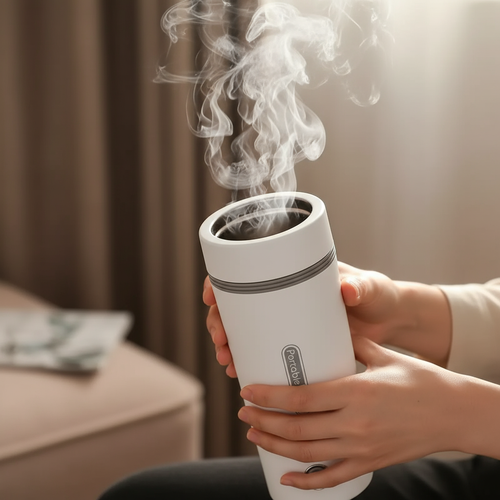 HeatCup™ – Der tragbare Heißwasserbecher